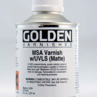 Βερνίκι νεφτιου MSA UV (Golden/Aμερικής) ματ/ανασυσκευασία - 60ml