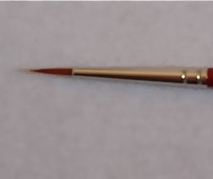 Ν.0 - Σειρά 633 (da Vinci 5580)  - Συνθετικό, στρογγυλό πινέλο υψηλής ποιότητας (κοντή λαβή)