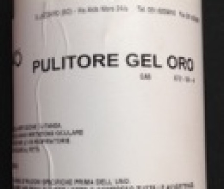 Pulitore - Gel (πηκτή ουσία) για το καθαρισμό χρυσό & ασήμι - 60 κ.ε.