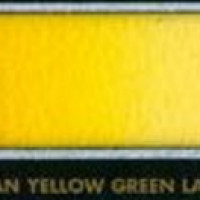 B118 Indian Yellow Green Lake Extra/Κίτρινο Πράσινο Ινδίας Διαφανή - 1/2 πλάκα