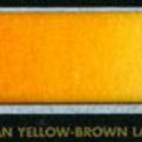 B130 Indian Yellow Brown Lake Extra/Κίτρινο Καφέ Ινδίας Διαφανή - 1/2 πλάκα