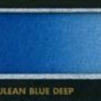 Ε235 Cerulean Blue Deep/Μπλε βαθύ Cerulean - 1/2 πλάκα