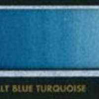 E42 Cobalt Blue Turquoise/Μλε Κοβαλτίου Τουρκουάζ - 1/2 πλάκα