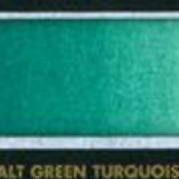 E266 Cobalt Green Turquoise/Πράσινο Κοβαλτίου Τουρκουάς - 1/2 πλάκα